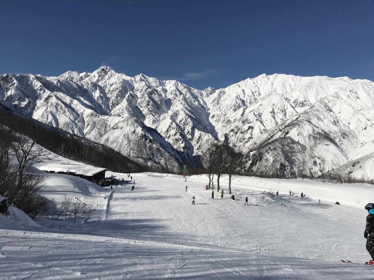 Sunny Side Hut Bed & Breakfast Hakuba Exterior photo